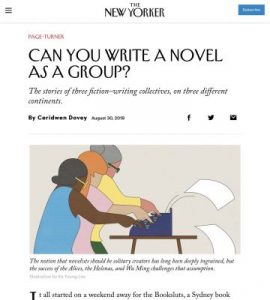 E voi, lo sapreste scrivere un romanzo collettivo?